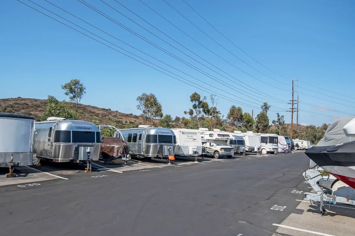 RV Parking Lot Image